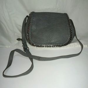 Grey Urban Expressions Flip Top & Zipped Purse